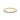 A thin 14k yellow gold Solina | 1.50mm Diamond Eternity Band set with a continuous row of small round diamonds.