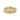 Engraved Diamond Band | LB39 14k yellow gold band ring featuring ornate floral engravings and four inset round diamonds.