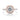 Danhov Per Lei | Halo Engagement Ring - LE102-CU rose gold cushion halo engagement ring featuring a round center stone and a diamond-encrusted band with micro-prong set diamonds.