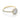 Gold Danhov Per Lei | Halo Engagement Ring - LE112 with a round center stone surrounded by a diamond halo and a pavé-set diamond band.