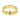 Icing On The Ring Flat-Top Wedding Band FG12-5 in yellow gold featuring a brushed center and polished beveled edges.