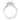 Habra | Round Halo Engagement Ring featuring a silver band, a center diamond, a diamond halo, and pavé-set diamonds.