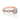 Icing On The Ring Micro-Prong Engagement Ring | MR3-ED in rose gold, featuring a 1.25-carat center stone and a twisted band accented with micro-prong-set diamonds.
