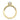 Tacori Coastal Crescent | Round Solitaire Engagement Ring - P100RD65Y in gold with a round center stone and small accent diamonds set along the band.