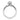 Coastal Crescent | Round Solitaire Engagement Ring - P102RD65W featuring a round solitaire diamond, a pavé-set diamond band, and signature scalloped detailing.