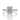 Coastal Crescent | Emerald Solitaire Engagement Ring - P103EC7X5W featuring an emerald-cut diamond with a diamond halo and pavé-set band on a silver-tone metal setting.