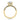Coastal Crescent | Round Solitaire Engagement Ring - P1042RD8Y in yellow gold with a diamond-accented band and decorative crescent-shaped cutouts under the setting.