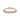 Tacori Coastal Crescent Diamond Band - P104BFPK in 14k rose gold, set with a row of pavé diamonds.