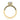 Coastal Crescent | Round Solitaire Engagement Ring - P104RD75Y in yellow gold, featuring a round diamond solitaire and pavé-set diamonds along the band.