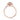 Makur Morganite Engagement Ring | R862-4 in rose gold featuring a cushion-cut center stone surrounded by a diamond halo, with diamonds set along the band.