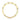 Mavis prong-set diamond wedding band in 14k yellow gold with five prong-set round diamonds spaced along the top half.