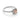 Makur Morganite Engagement Ring | R848-4 featuring a cushion-cut peach morganite, a diamond halo, and a pavé-set diamond band.