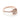 Makur Morganite Engagement Ring | R848-4 featuring a 14k rose gold cushion-cut morganite center stone, surrounded by a diamond halo and pavé-set diamonds along the band.