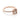 Makur Morganite Engagement Ring | R855-4 featuring a cushion-cut morganite stone on a 14k rose gold band set with small diamonds.