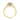 Makur Morganite Engagement Ring | R861-4 featuring a peach-colored morganite stone surrounded by a diamond halo on a 14k yellow gold diamond-accented band.