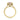 Makur Morganite Engagement Ring | R893-4 in vintage yellow gold, featuring a square-cut morganite center stone surrounded by a diamond halo.