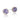 Crescent Crown Amethyst Fashion Earrings | SE105P01: round Tacori stud earrings featuring a faceted purple amethyst stone set in a decorative rose gold crown setting.