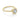 Gold Danhov Solo Filo | Braided Engagement Ring - SE106 featuring a braided band and a round center stone set in a twisted gold halo.