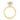 Hope | Round Solitaire Engagement Ring in 14k yellow gold, profile view of the low four-prong crown on a rounded band.