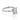 Beverly radiant solitaire engagement ring featuring a radiant-cut diamond on a slim, polished 14k white gold band.