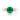 Emerald Three-Stone Engagement Ring | TR97 in rose gold featuring a large square-cut lab-created emerald flanked by two smaller cushion-cut diamonds.